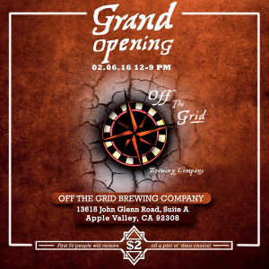 Off the Grid Brewing Company grand opening