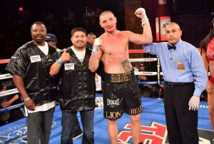Vyacheslav Shabranskyy picks up third round knockout victory Friday night to improve to 17-0; Lina Baker/ See You Ringside Photography