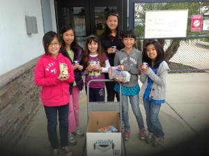 Vejar Elementary students collect food for needy 