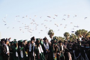 NHS Doves at Graduation
