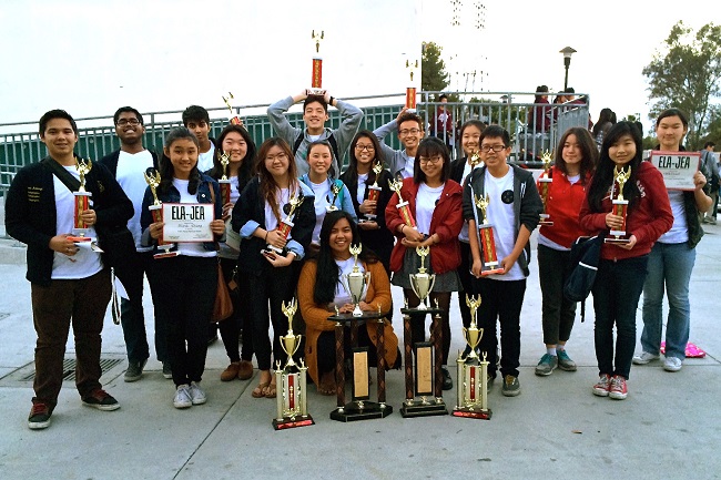Walnut High won sweepstakes award at Eastern Los Angeles Journalism Education Association Write-offs Competition 