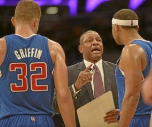 In one season, Doc Rivers has helped transformed the Clippers into one of the best teams in the NBA. (John McCoy/Staff Photographer) 