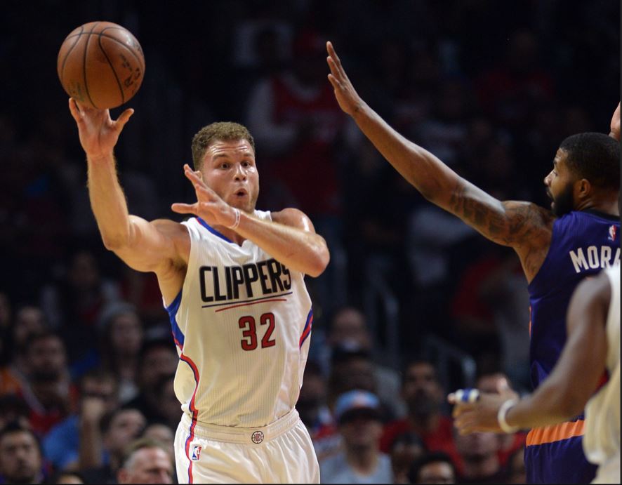 Blake Griffin led the Clippers with 22 points and 10 rebounds in a win over the Suns on Nov. 2. (Photo by Hans Gutknecht // Daily News)