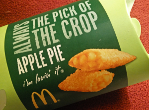 McDonald's fried apple pie
