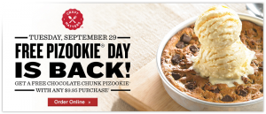 Free Pizookie Day 2015