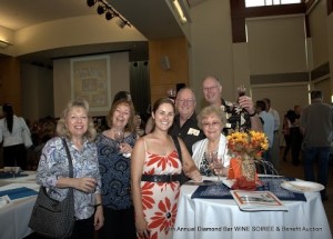 Residents enjoy last year's wine soiree to benefit Diamond Bar Library (Photo courtesy of Friends of Library)