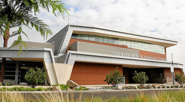 New Hacienda Heights Community Center blends beauty with utility. 