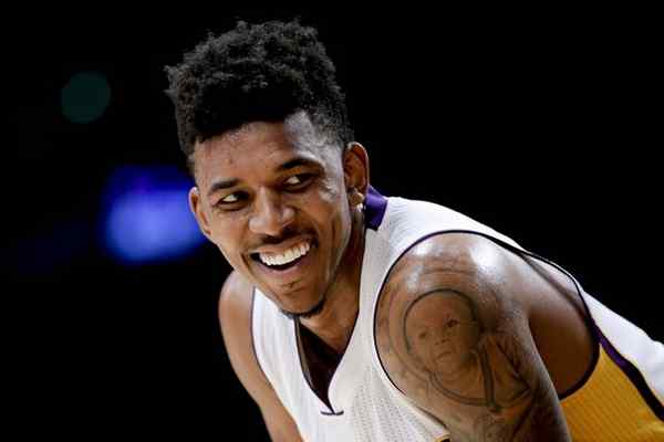 Lakers forward Nick Young denies allegations that he and Jordan Clarkson harassed two women. AP Photo/Chris Carlson) 
