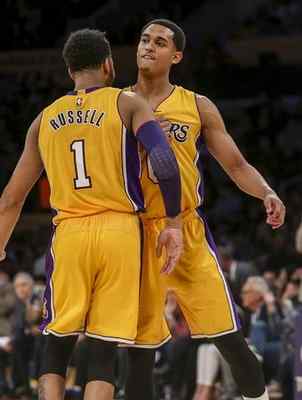 Lakers guard D'Angelo Russell said he feels awful about secretly recording Nick Young. THE ASSOCIATED PRESS