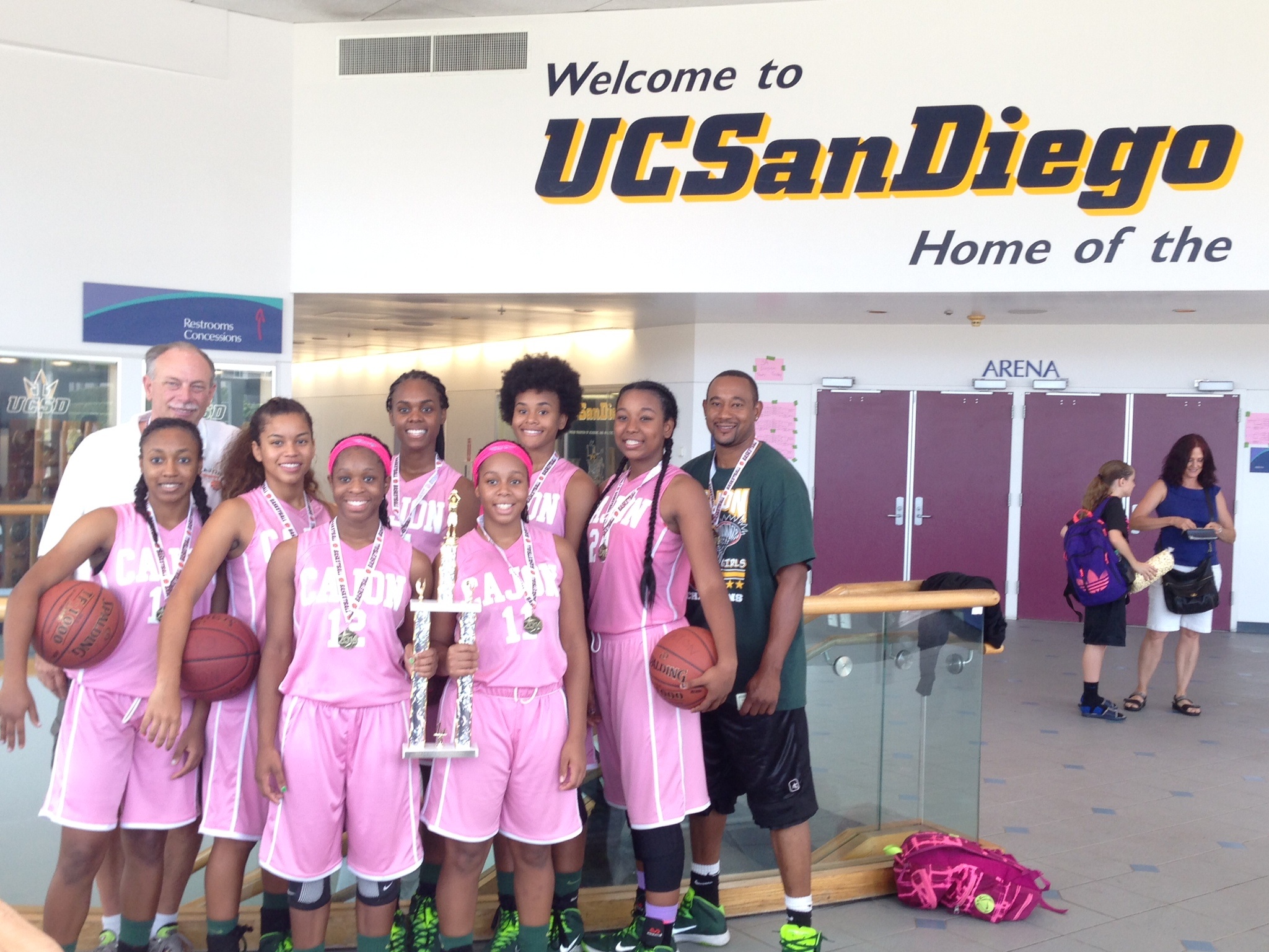 Cajon girls basketball wins Division 2 bracket of the San Diego Classic