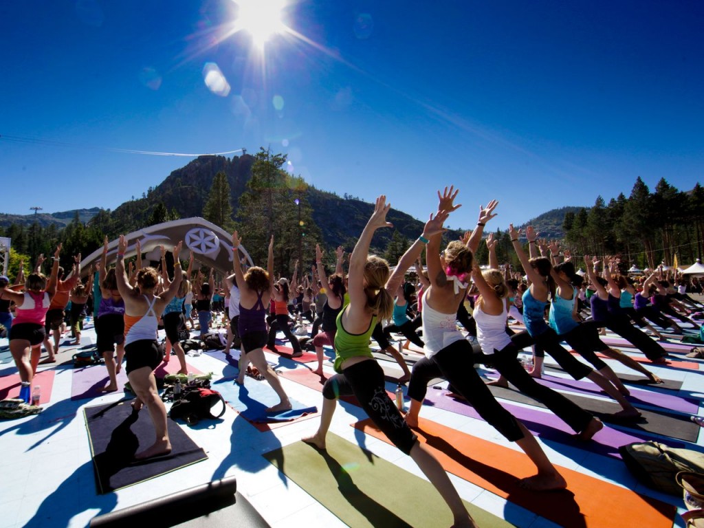 The Wanderlust Yoga Studio at Squaw Valley will offer community yoga classes this winter with proceeds to benefit the High Fives Foundation. (Squaw Valley photo)