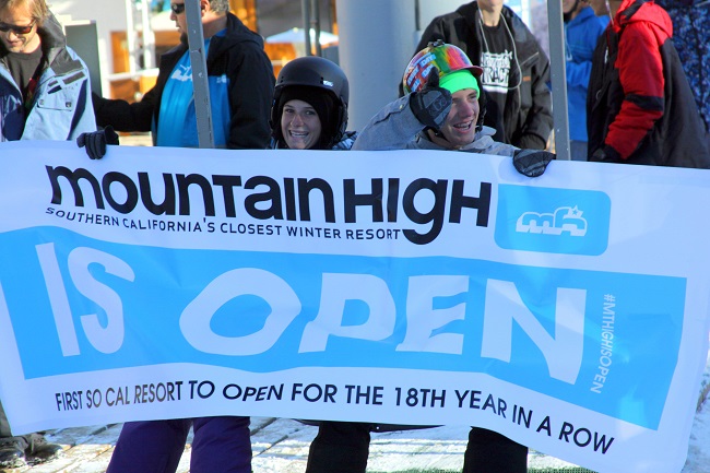 Mountain High Opening Day 2014