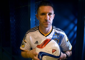 Galaxy captain Robbie Keane. (Photo by Brittany Murray / Daily Breeze)