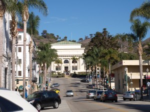 Walking through the streets of Ventura, we saw many historic buildings including the Ventura City Hall.