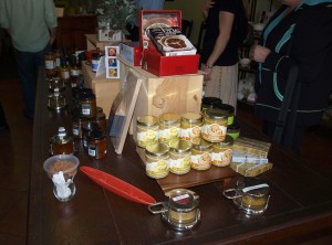 Patrons can sample a variety of products before making a purchase.