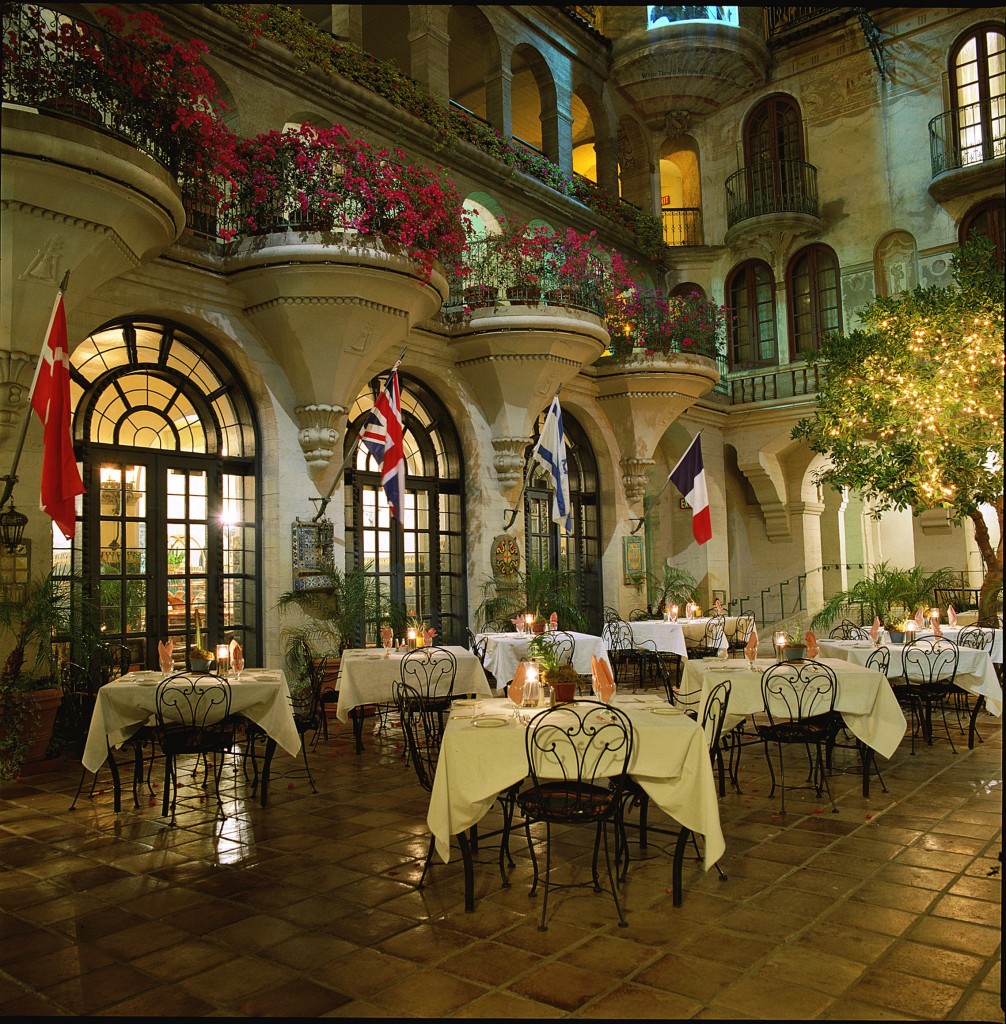The Spanish Courtyard at The Mission Inn in Riverside. (Photo courtesy of Mission Inn)