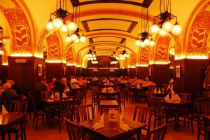 Auerbachs Keller restaurant depicts scenes from the Faust legend. (Photo courtesy of Leipzig Tourism and Marketing) 