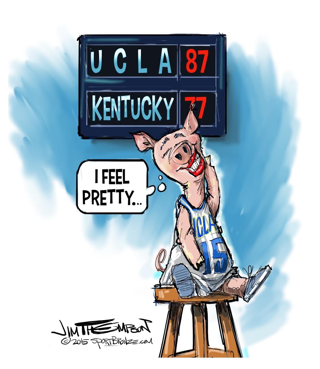UCLA men's beats No. 1 Kentucky 87-77