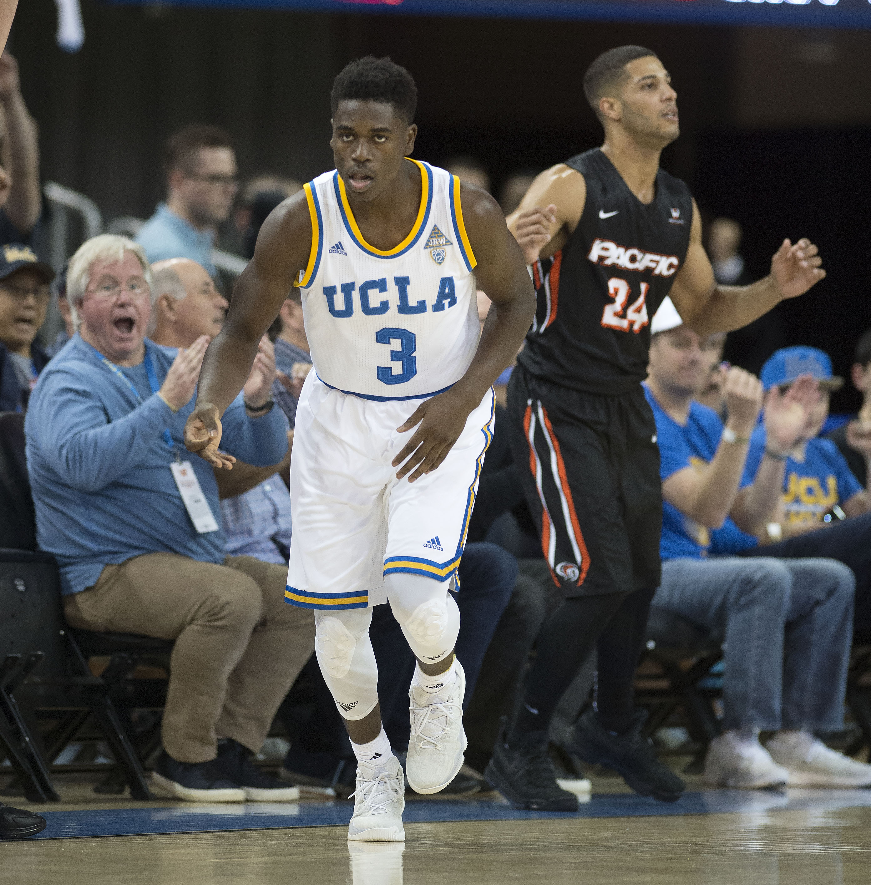 Aaron Holiday and UCLA moved up three spots this week in the Associated Press poll
