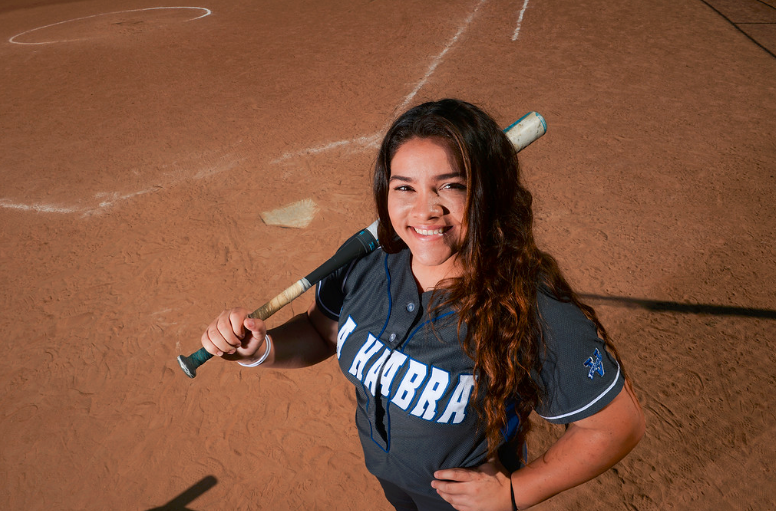 Janelle Rodriguez from La Habra High School was selected as the Whittier Daily News All-Area Girls Softball Player of the Year on Tuesday June 14, 2016. (Photo by Keith Durflinger/Whittier Daily News)